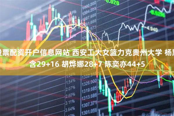 股票配资开户信息网站 西安工大女篮力克贵州大学 杨默含29+16 胡烨娜28+7 陈奕亦44+5